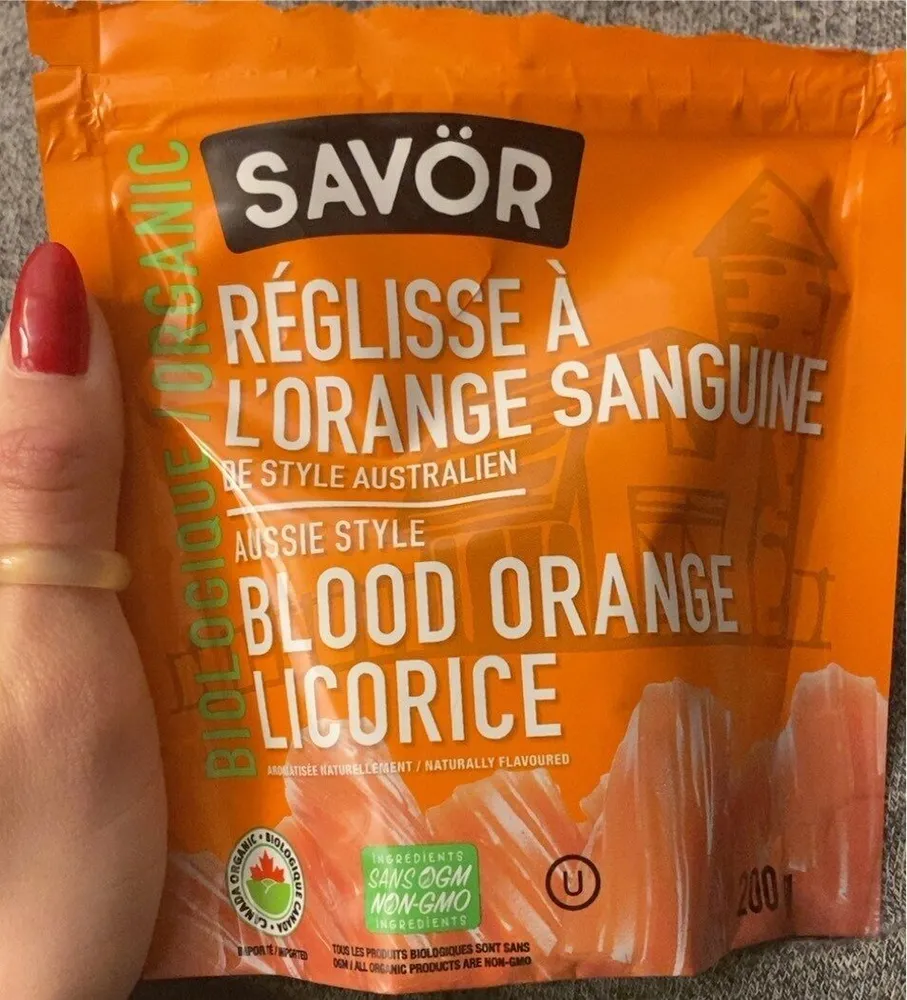 Blood Orange Licorice