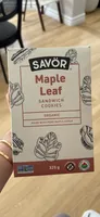 Biscuits Sanswichs feuille d’érable