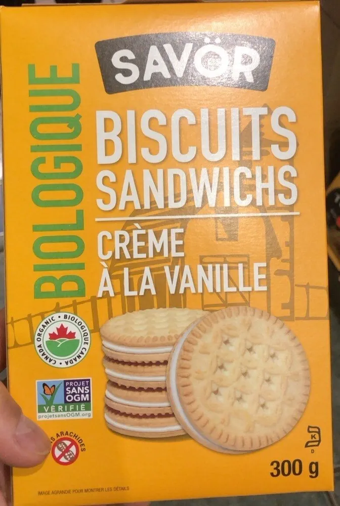 Biscuits sandwich
