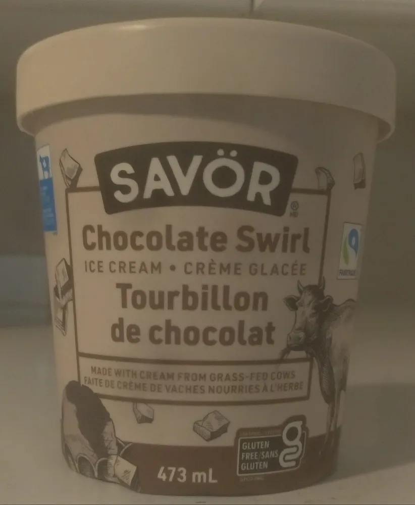 Chocolate Swirl Ice Cream