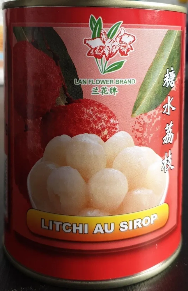 Litchi au sirop