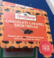 Chocolate caramel shortbread
