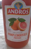 Jus de pamplemousse pressé