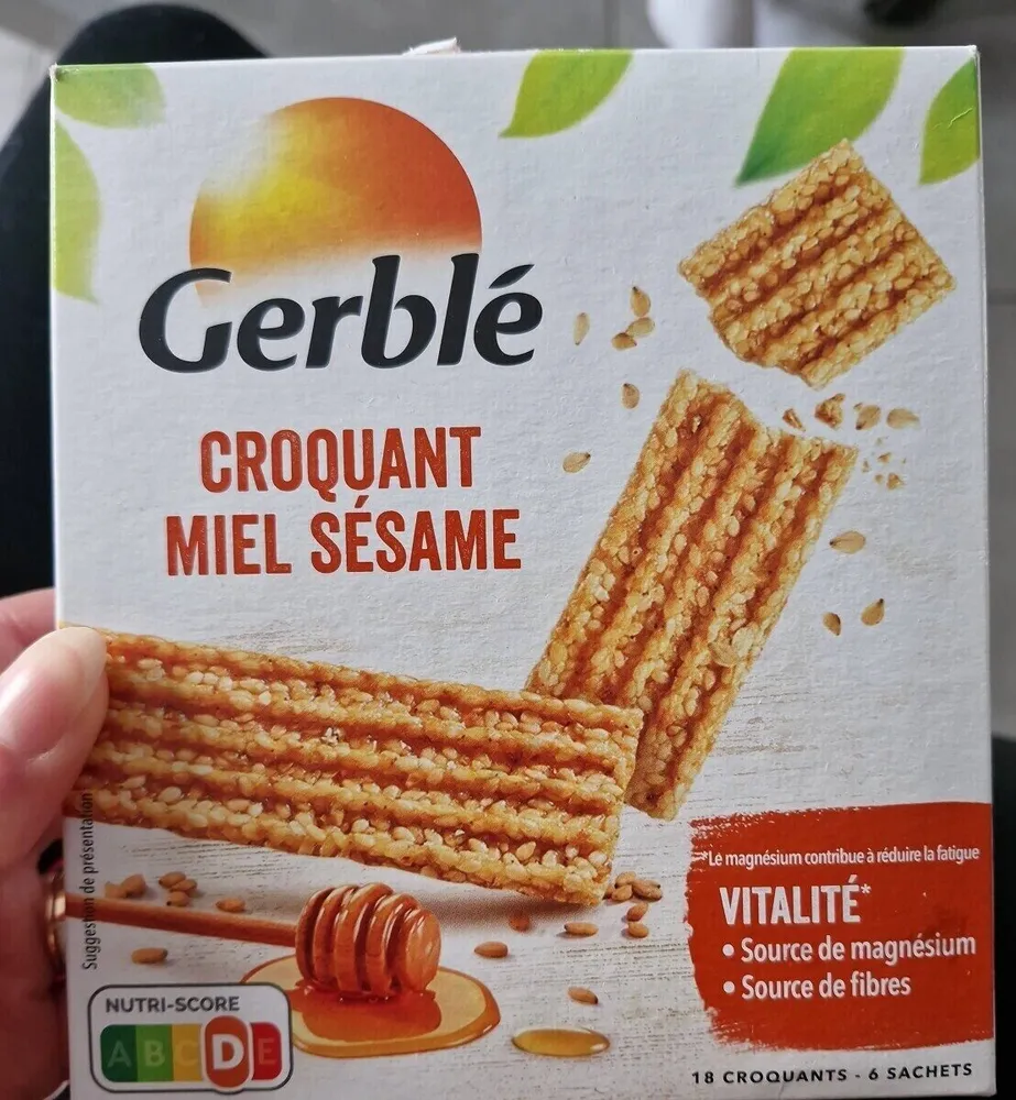 Craquant miel sesame