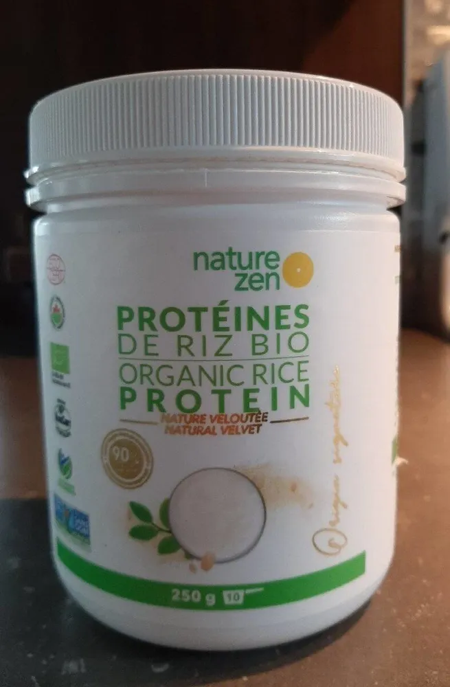 Protéines de riz bio