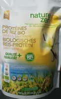 Protéines de riz parfum vanille