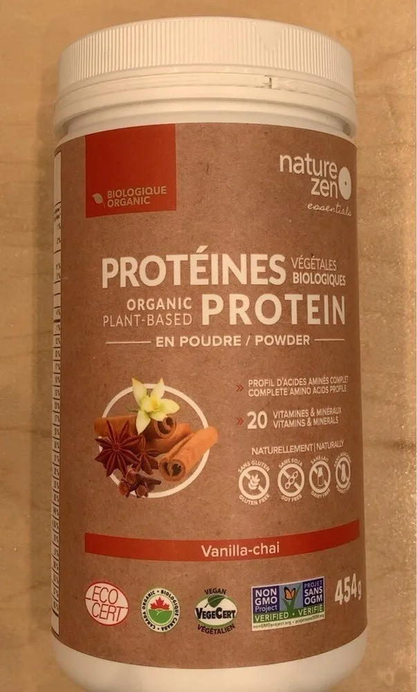 Protéines Végétales Biologiques Vanilla-Chai