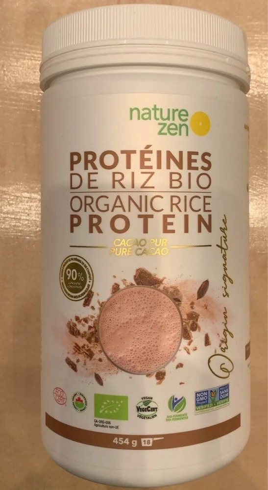 Protéines de pois biologiques Cacao Pur