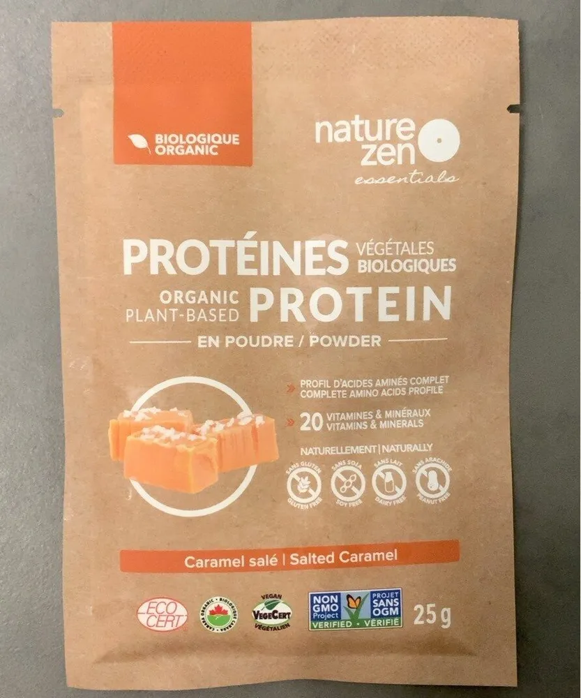 organic plant - based protein powder