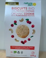 Biscuits Bio Canneberges & Noix de Cajou