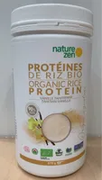 Protéines de riz biologique Vanille Tahitienne