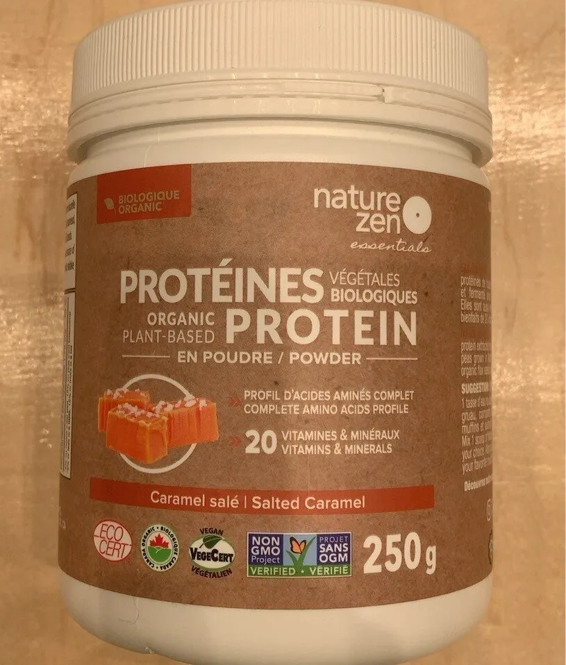Protéines Végétales Biologiques Caramel salé