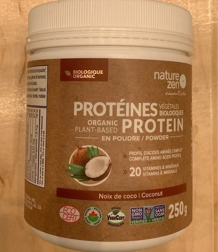 Protéines Végétales Biologiques Noix de coco