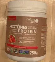 Protéines Végétales Biologiques Fraise