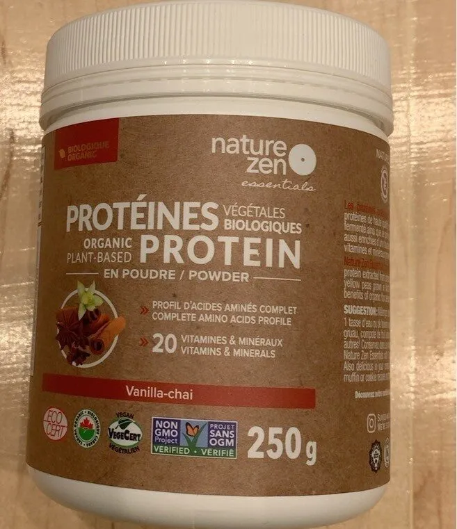 Protéines Végétales Biologiques Vanilla-chai
