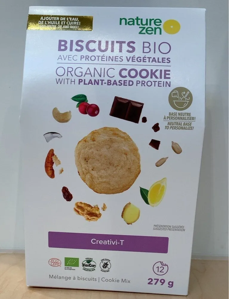 Biscuits Bio avec Protéines Végétales