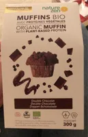 Muffins bio avec protéines végétales