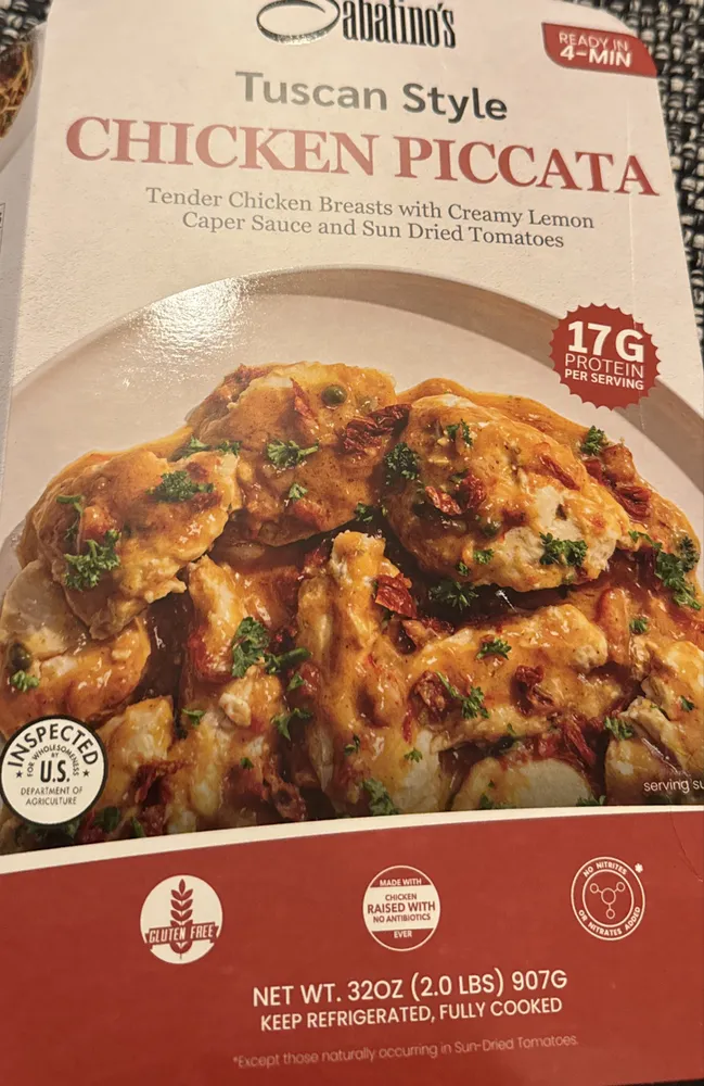 Tuscan style chicken piccata