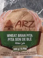 Wheat bran pita bread