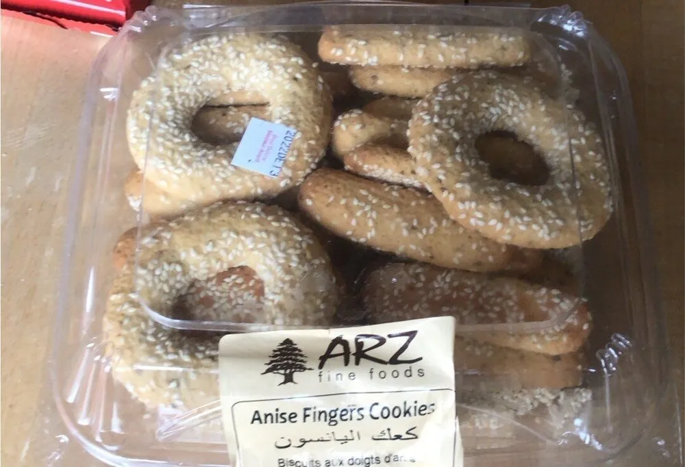 Anise Fingers Cookies