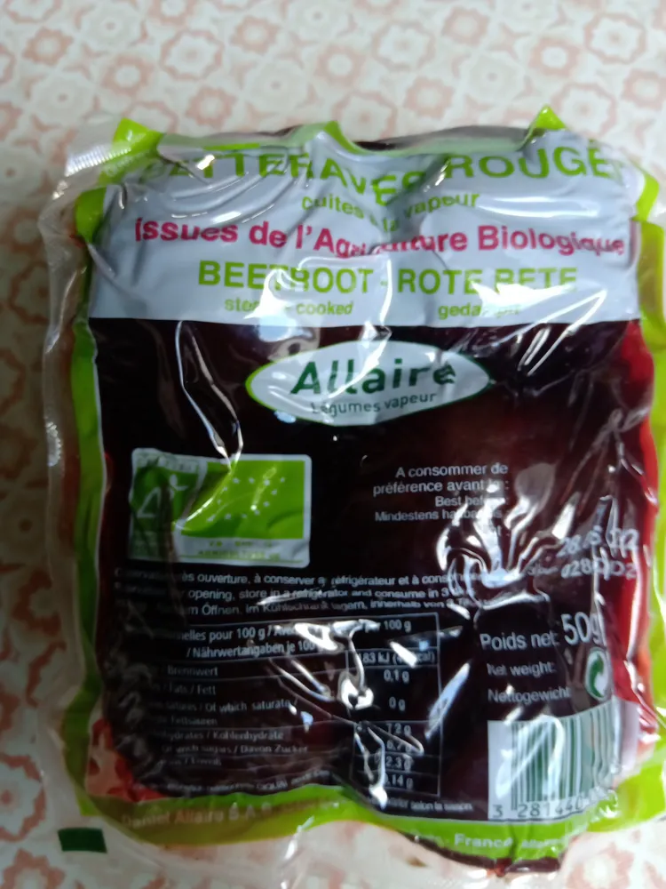 Betteraves Rouges BIO