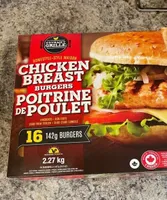 Homestyle Chicken Breast Burgers