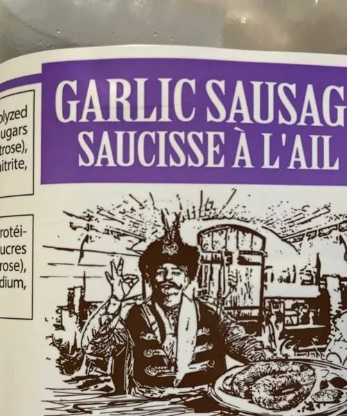 Garlic sausage