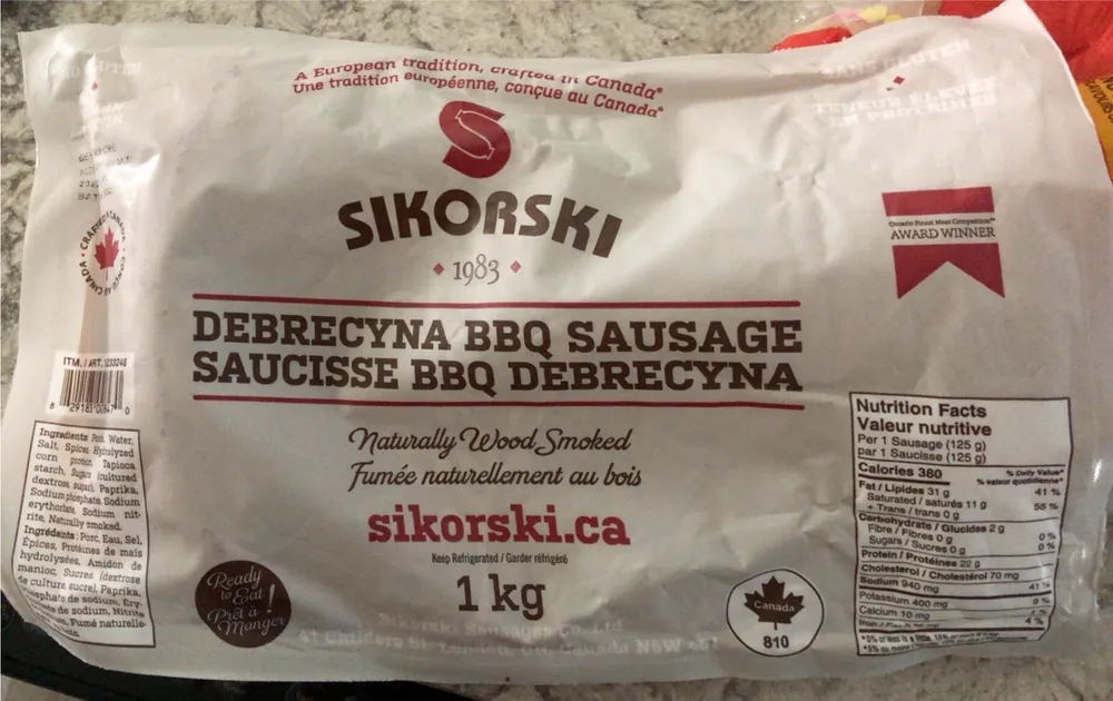 Debrencya BBQ sausage