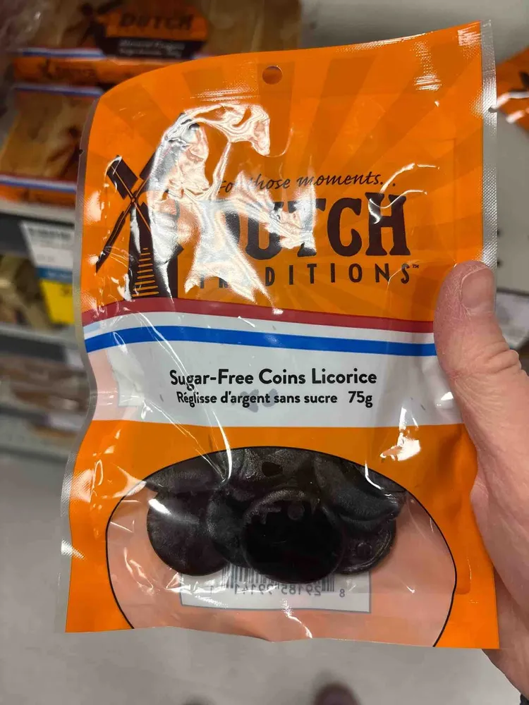 Sugar-free Coins Licorice