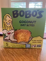 Bobo's Oat Bars, Bobo's Bites, Coconut