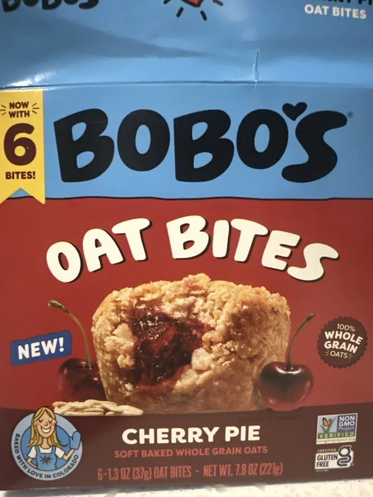 Cherry Pie Oat Bite