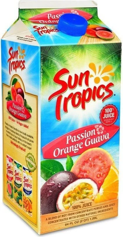 100% Juice, Passion Orange Guava