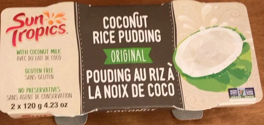 Pouding au riz a la noix de coco
