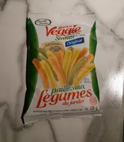 Pailles aux légumes du jardin