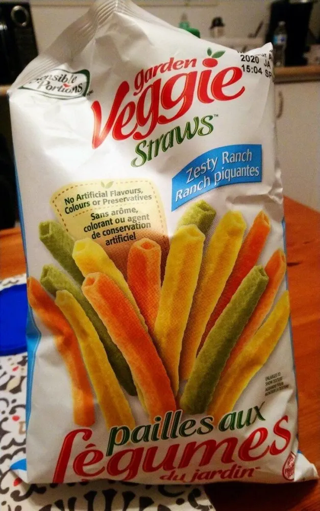 Pailles aux légumes du jardins