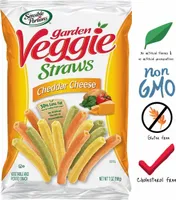 Garden veggie straws cheddar cheese