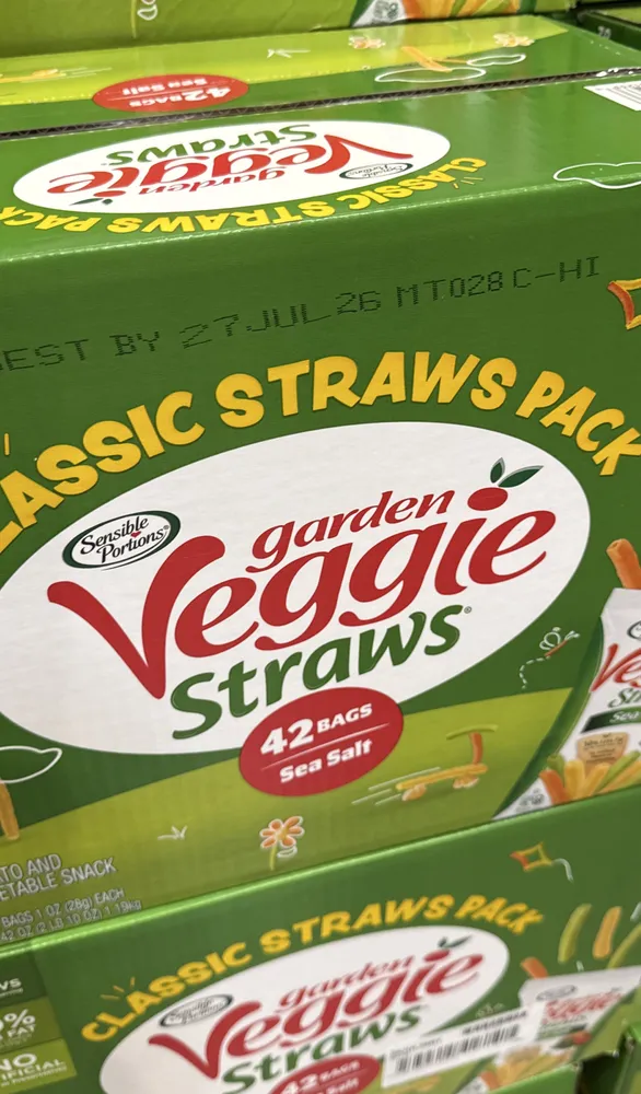 Garden Veggie Straws Sea Salt