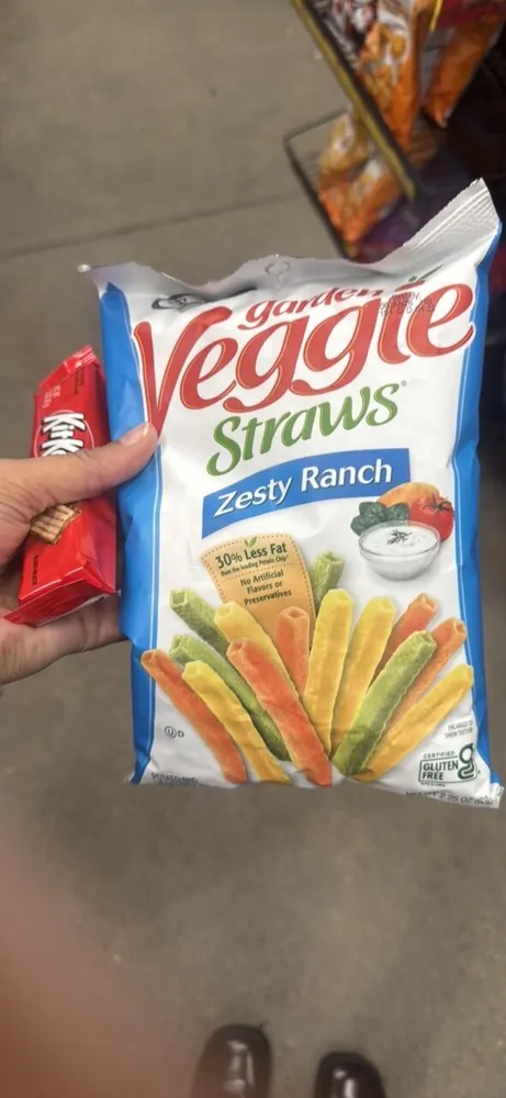 garden Veggie Straws Zesty Ranch