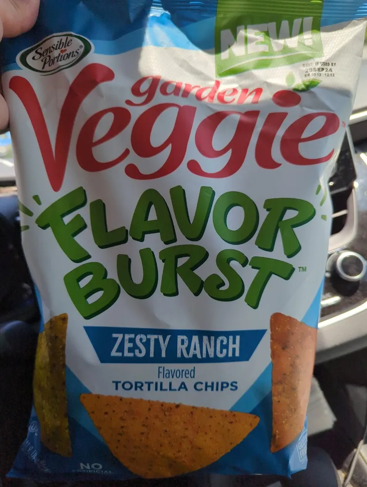 Flavor Burst Zesty Ranch Flavored Tortilla Chips