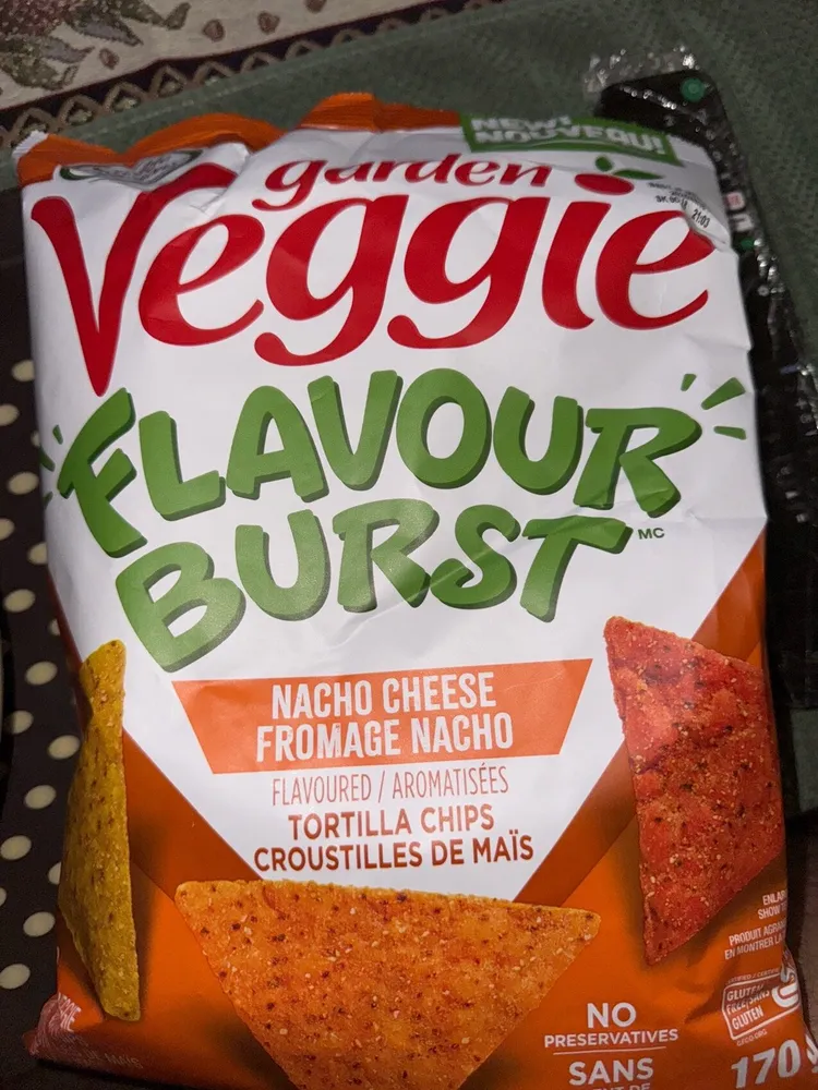 Garden veggie tortilla chips