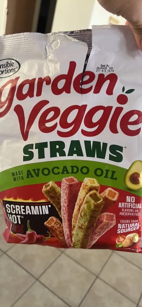 Screamin’ Hot Veggie Straws