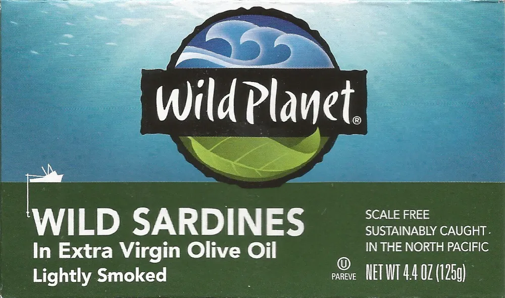Wild Sardines in Extra Virgin Olive Oil