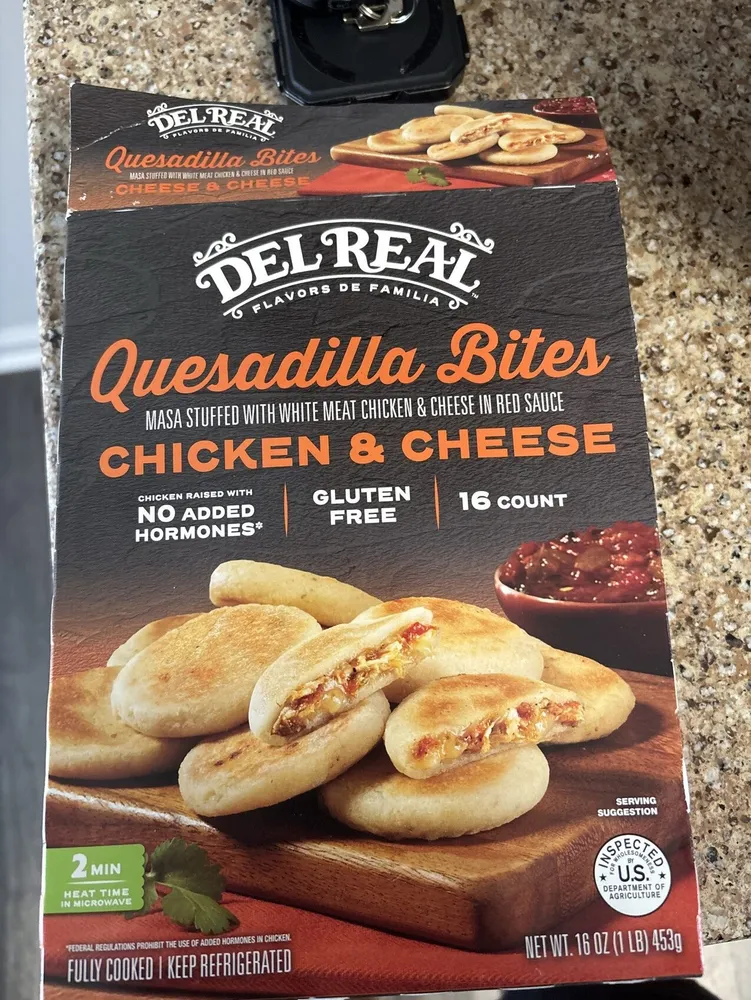 Chicken & Cheese Quesadilla Bites