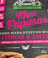 Pupusas Carnitas & Cheese