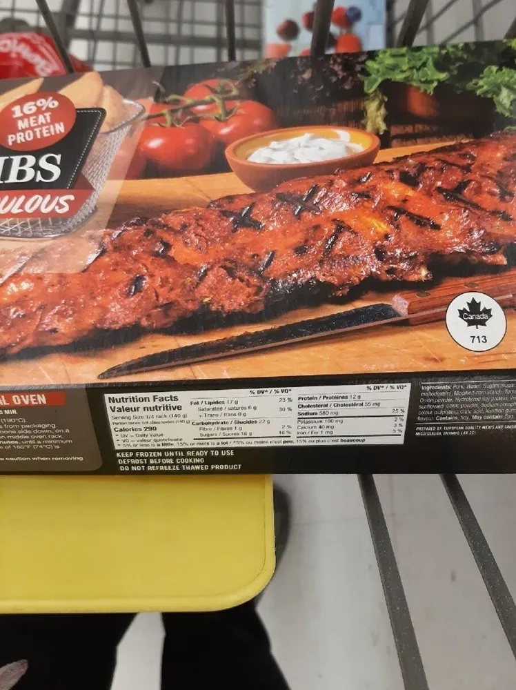Cote de porc bbq