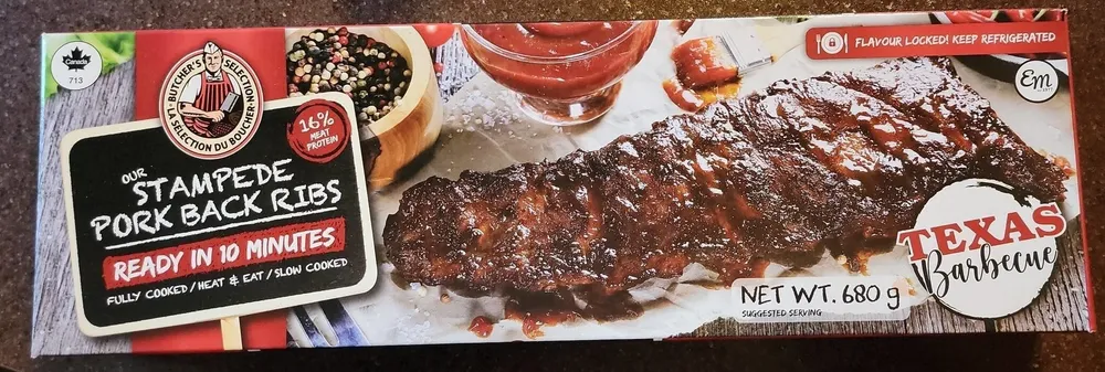 Texas barbecue ribs