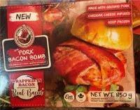 Pork bacon bomb