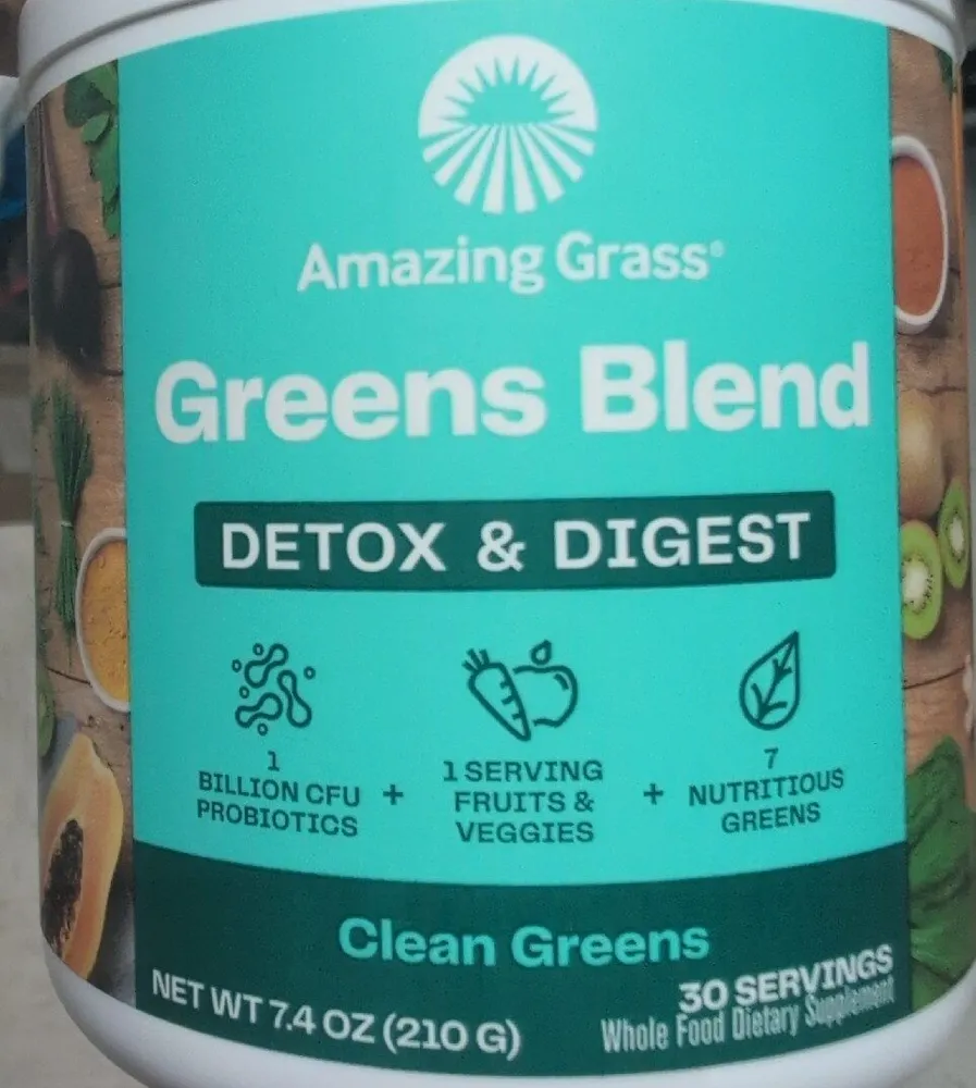 Green Superfood Detox and Digest, 30 Servings