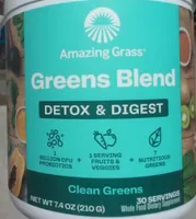 Green Superfood Detox and Digest, 30 Servings