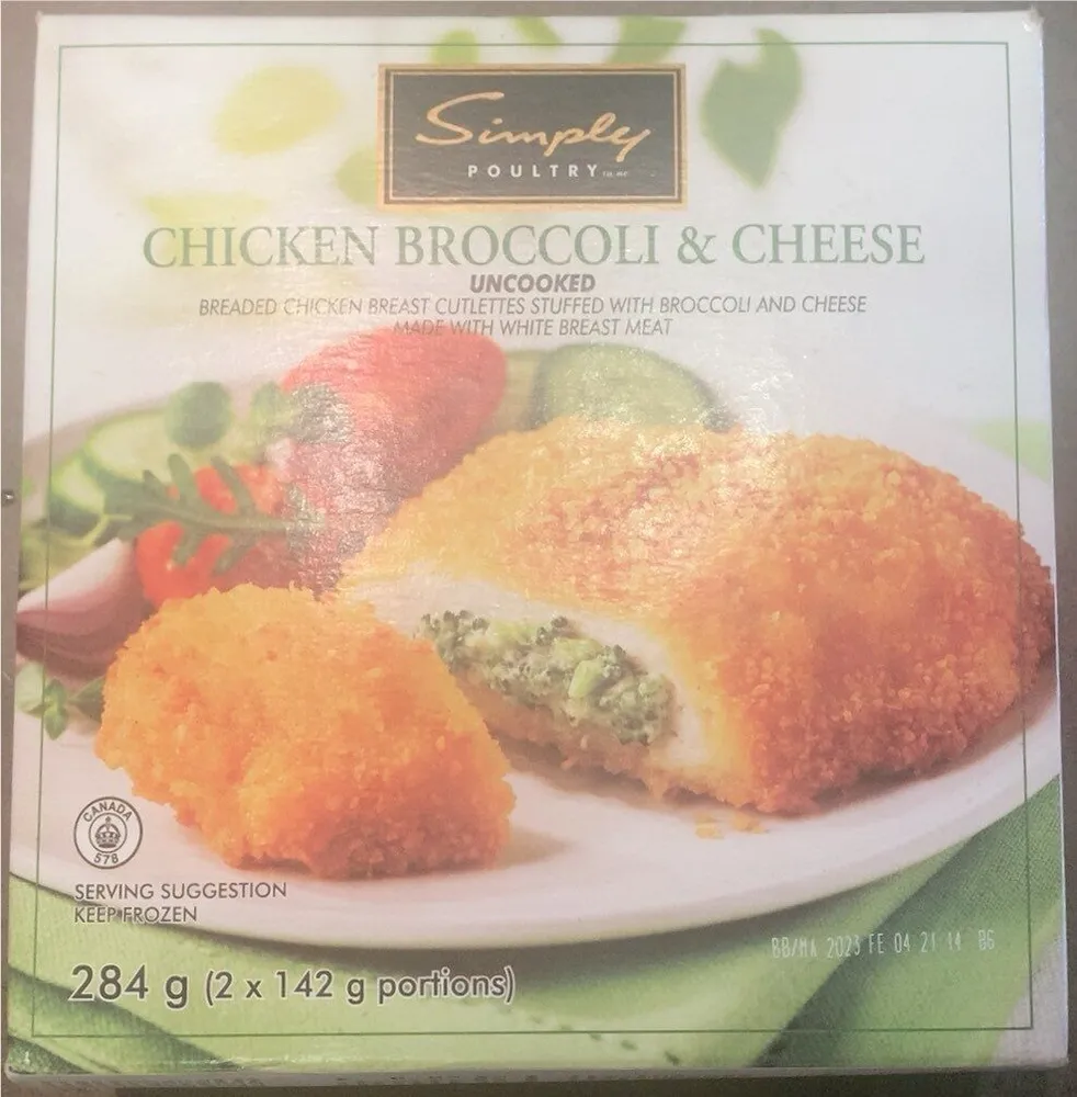 Chicken broccoli and cheese